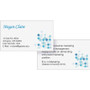 Avery Clean Edge Business Cards, 2" x 3.5" , White, 120 (28877) - 110 Brightness - A8 - 2" x 3 1/2" - 93 lb Basis Weight - 254 g/m² Grammage