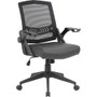 Boss Mesh Flip Arm Task Chair - Black Seat Color - Black Back Color - Black Frame Color - 5-star Base