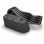 Wiremold WSPC220CBK Desktop Power Center - On-Surface Power - Desktop, Tabletop - CIFWSPC220CBK