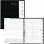 Brownline Pre-Vu Weekly Planner, Transparent Section, English, Black (CB925.BLK) - Weekly - 12 Month - January 2026 to December 2026 - 7:00 AM to 6:00 PM - Hourly