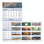 House of Doolittle Earthscapes Recycled 3-Month Vertical Wall Calendar, Scenic Landscape Photography, 12.25 x 26, 14-Month: Dec 2024 to Jan 2026