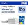 Brother LC501XLC Original High Yield Inkjet Ink Cartridge - BRTLC501XLCS