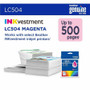 Brother Original Standard Yield Inkjet Ink Cartridge - BRTLC504MS