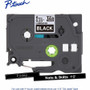 Brother Genuine P-touch TZe315 WHT on BK Label Tape, Laminated, 6mmX8m - BRTTZE315G