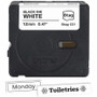 Brother P-touch BTAG-231 Black on White Label Tape - BRTBTAG231