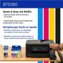 Brother Genuine BTD180BK High Yield Black Ink Bottle - BRTBTD180BKS