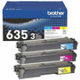 Brother TN635 Original Standard Yield Laser Toner Cartridge - BRTTN6353PK