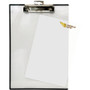 Mobile OPS Quick Reference Clipboard, 0.5" Clip Capacity, Holds 8.5 x 11 Sheets, Clear