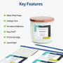Avery Matte White 3"x3" Square Labels - AVE05659