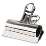 X-ACTO Bulldog Clips, Jumbo, Nickel, 12/Box (EPI2004LMR) View Product Image