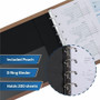 Davis Group Premium 3-Up Business Checkbook Binder - DGC3UPAM09