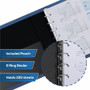 Davis Group Premium 3-Up Business Checkbook Binder - DGC3UPAM72