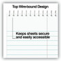 Business Source Green Tint Steno Notebook - BSN96920