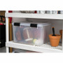 IRIS Weathertight Storage Box, 46 Quarts, 11 4/5"H x 15 4/5"W x 19 7/10"D, Clear - IRS110450
