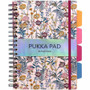 Pukka Pads Bloom B5 Hardcover Project Book - PKP9494BLMASST
