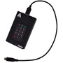 Apricorn 2TB Aegis Fortress L3- FIPS Level 3 Validated USB 3.0 Hardware Encrypted Portable Drive (AFL3-2TB) , black