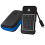 Apricorn 1TB Aegis NVX  Ultra High Speed NVMe 10Gbps USB Type C Hardware-Encrypted Drive (ANVX-1TB)