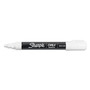 Sharpie Wet-Erase Chalk Marker, Medium Bullet Tip, White, 2/Pack