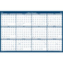 House of Doolittle Recycled Poster Style Reversible/Erasable Yearly Wall Calendar, 66 x 33, White/Blue/Gray Sheets, 12-Month (Jan to Dec): 2024 View Product Image