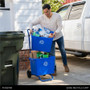 Five Star Products Recycling Cart for Bins - FSP001