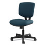 HON Volt Chair - Navy Seat Color - Navy Back Color - Fabric Back Material - Black Frame Color - Low Back
