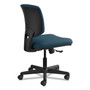 HON Volt Chair - Navy Seat Color - Navy Back Color - Fabric Back Material - Black Frame Color - Low Back