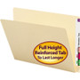 Smead Extended End Tab Manila Folders, Straight Tabs, Letter Size, 0.75" Expansion, Manila, 100/Box