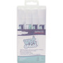 Deflecto Wet Erase Markers - Fine Chisel, Bold Marker Point - White Ink