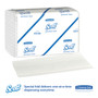 Scott Pro Scottfold Multifold Paper Towels with Absorbency Pockets - 1 Ply - 7.80" Width x 12.40" Length - White - 175/Pack