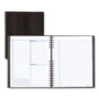 Blueline NotePro Undated Daily Planner, 10.75 x 8.5, Black Cover, Undated