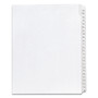 Avery Preprinted Legal Exhibit Side Tab Index Dividers, Allstate Style, 25-Tab, 101 to 125, 11 x 8.5, White, 1 Set, (1705) View Product Image