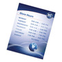 Fellowes Self-Adhesive Laminating Pouches, 5 mil, 9" x 11.5", Gloss Clear, 5/Pack (FEL52205) View Product Image