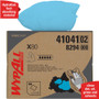 WypAll Power Clean X80 Heavy Duty Cloths, 11.1 x 16.8, Blue, 160 Wipers/Carton