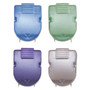 Advantus Wall Clips for Fabric Panels, 40 Sheet Capacity, Assorted Metallic Colors, 20/Box