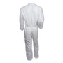 KleenGuard A30 Elastic-Back Coveralls, White, X-Large, 25/Carton View Product Image