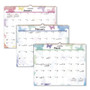 AT-A-GLANCE Watercolors Recycled Monthly Wall Calendar, Watercolors Artwork, 15 x 12, White/Multicolor Sheets, 12-Month (Jan-Dec): 2024 View Product Image