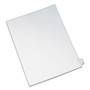 Avery Preprinted Legal Exhibit Side Tab Index Dividers, Allstate Style, 26-Tab, Z, 11 x 8.5, White, 25/Pack (AVE82188) View Product Image