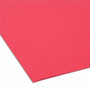 Smead Colored Hanging File Folders with 1/5 Cut Tabs, Letter Size, 1/5-Cut Tabs, Red, 25/Box