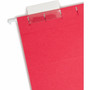 Smead Colored Hanging File Folders with 1/5 Cut Tabs, Letter Size, 1/5-Cut Tabs, Red, 25/Box
