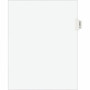 Avery Individual Legal Exhibit Dividers - Avery Style - 1 Printed Tab(s) - Character - W - 8.5" Divider Width x 11" Divider Length