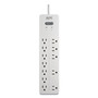 APC Home Office SurgeArrest Power Surge Protector, 12 AC Outlets, 6 ft Cord, 2160 J, White View Product Image