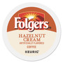 Folgers Toasty Hazelnut Coffee K-Cups, 24/Box