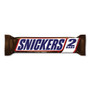 Snickers Sharing Size Chocolate Bars, Milk Chocolate, 3.29 oz, 24/Box