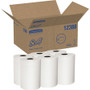 Scott Slimroll Towels, Absorbency Pockets, 8" x 580 ft, White, 6 Rolls/Carton (KCC12388) View Product Image