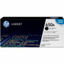HP 650A (CE270A) Original Laser Toner Cartridge - Single Pack - Black - 1 Each
