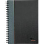 TOPS Royale Wirebound Business Notebooks, 1-Subject, Medium/College Rule, Black/Gray Cover, (96) 11.75 x 8.25 Sheets