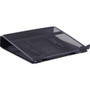 Lorell Mesh Laptop Stand - 3.50" Height x 13" Width x 11.50" Depth - Desktop - Steel, Metal