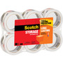 Scotch Storage Tape, 3" Core, 1.88" x 54.6 yds, Clear, 6/Pack