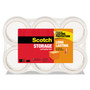 Scotch Storage Tape, 3" Core, 1.88" x 54.6 yds, Clear, 6/Pack (MMM36506) View Product Image