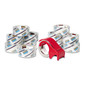 Scotch 3850 Heavy-Duty Packaging Tape with DP300 Dispenser, 3" Core, 1.88" x 54.6 yds, Clear, 12/Pack